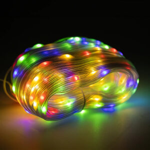 Led Flashes Line With 30 Meters Bulbs Outlet 8 Modes Christmas New Year