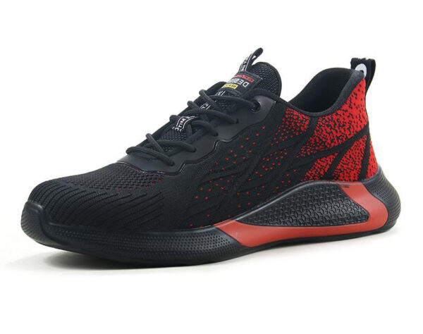 Men Work Safety Shoes Anti-Puncture Working Sneakers Male Indestructible Work Shoes Men Boots Lightweight Men Shoes Safety Boots - Image 4