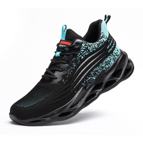 Men Work Safety Shoes Anti-Puncture Working Sneakers Male Indestructible Work Shoes Men Boots Lightweight Men Shoes Safety Boots - Image 7