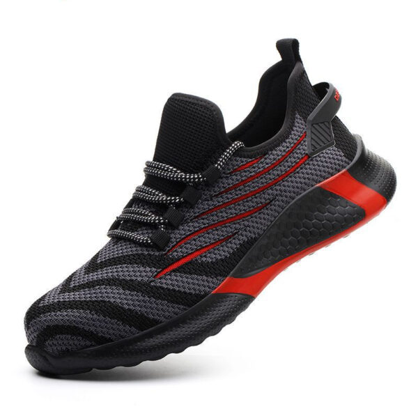 Men Work Safety Shoes Anti-Puncture Working Sneakers Male Indestructible Work Shoes Men Boots Lightweight Men Shoes Safety Boots - Image 8