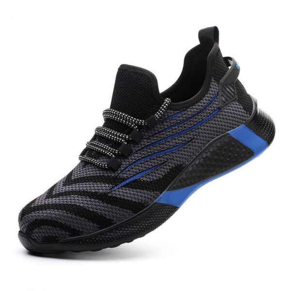 Men Work Safety Shoes Anti-Puncture Working Sneakers Male Indestructible Work Shoes Men Boots Lightweight Men Shoes Safety Boots - Image 5
