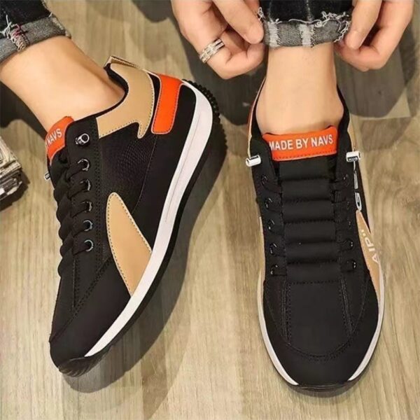 Men Sports Flat Shoes Comfortable Breathable Non-slip Wear-resistant Board Shoes - Image 9